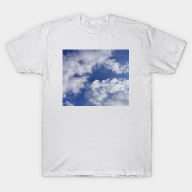 cloudy blue sky T-Shirt by giadadee